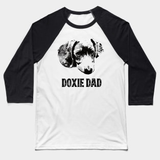 Doxie Dad Dachshund Wiener Dog Baseball T-Shirt